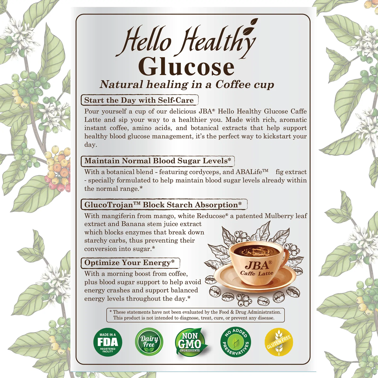 Hello Healthy Glucose Coffee
